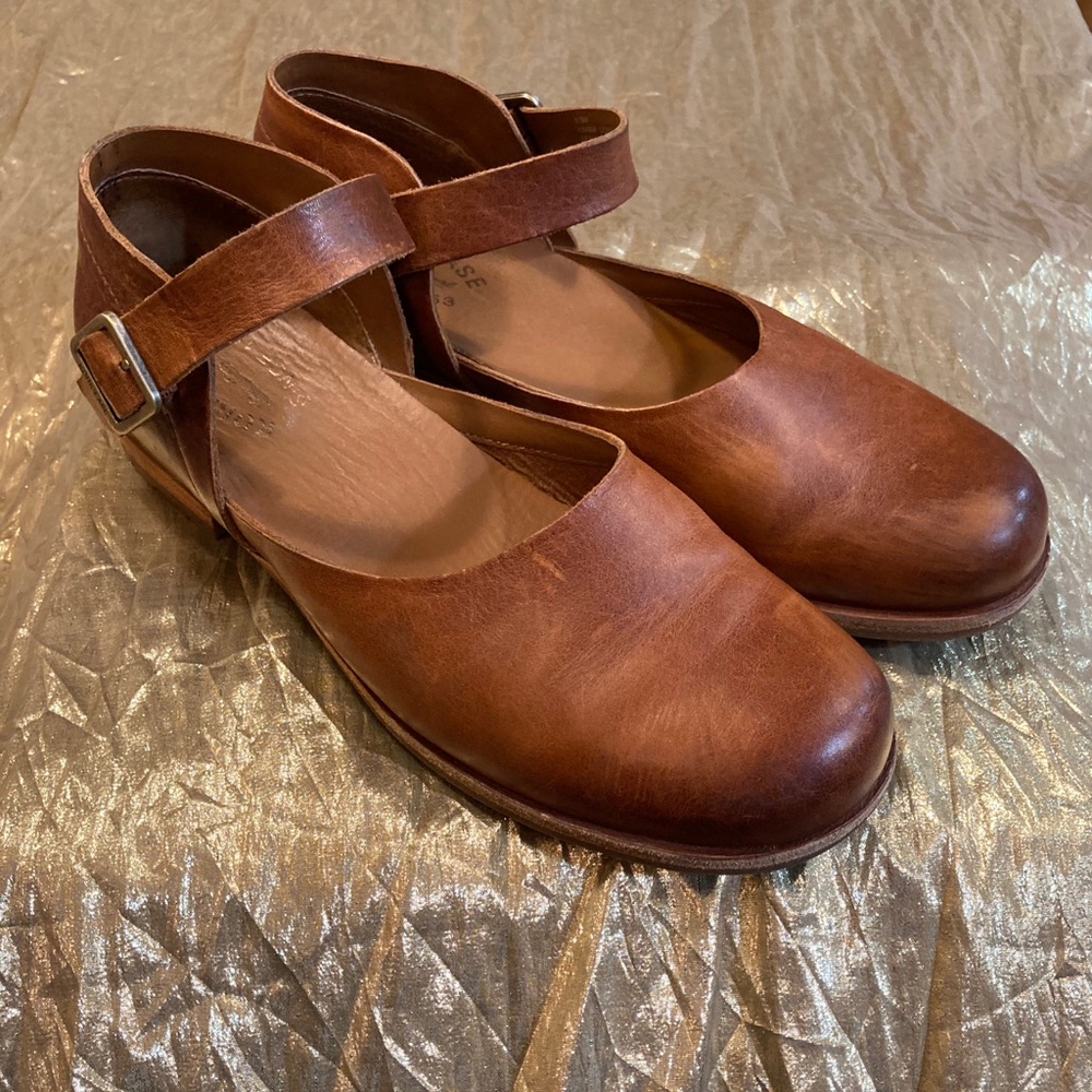Kork-ease Rust Brown Mary Janes size 8.5